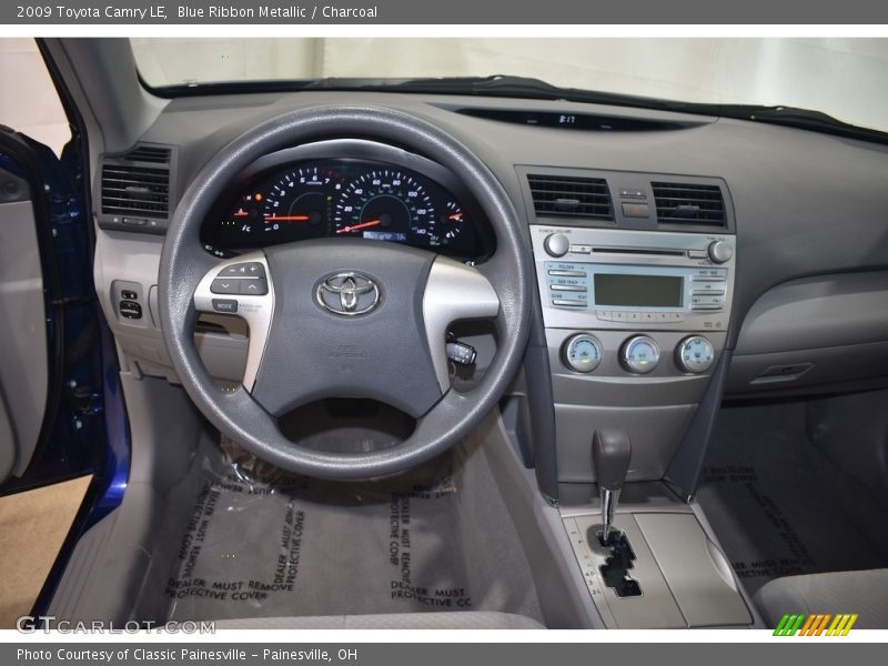 Blue Ribbon Metallic / Charcoal 2009 Toyota Camry LE