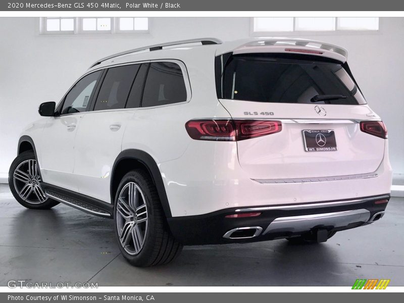 Polar White / Black 2020 Mercedes-Benz GLS 450 4Matic