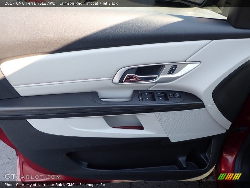 Crimson Red Tintcoat / Jet Black 2017 GMC Terrain SLE AWD