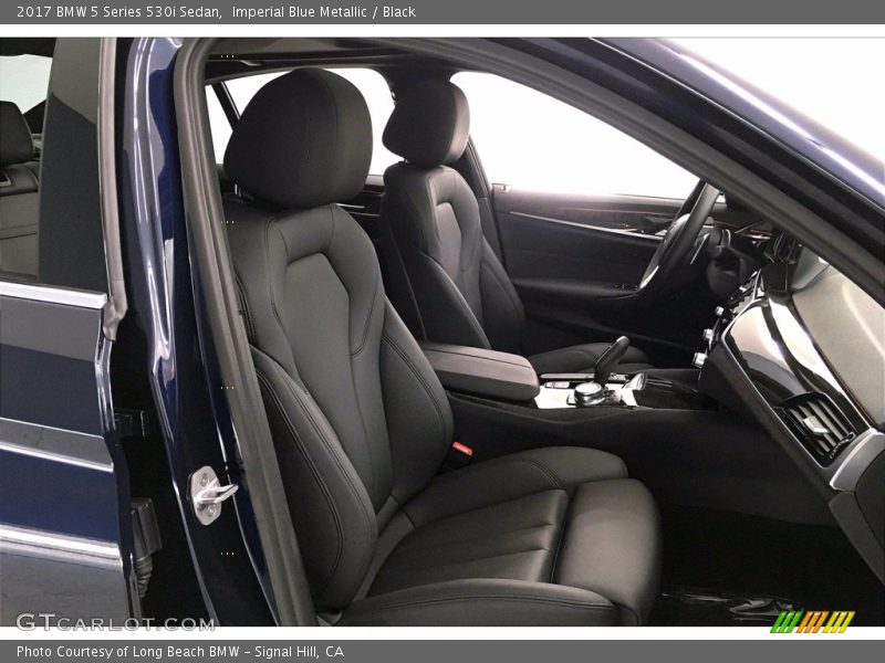 Imperial Blue Metallic / Black 2017 BMW 5 Series 530i Sedan