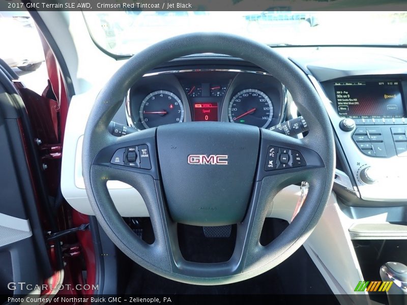 Crimson Red Tintcoat / Jet Black 2017 GMC Terrain SLE AWD