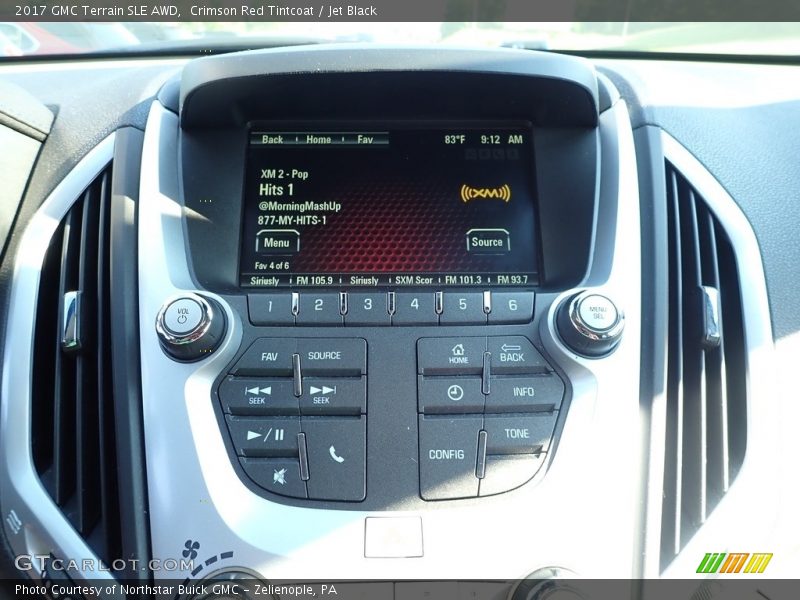Crimson Red Tintcoat / Jet Black 2017 GMC Terrain SLE AWD