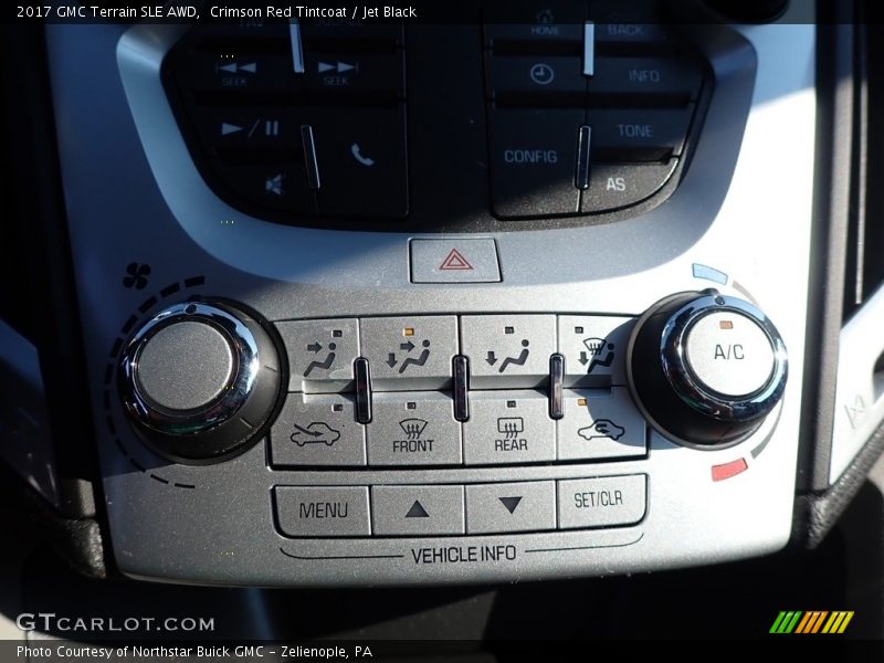 Crimson Red Tintcoat / Jet Black 2017 GMC Terrain SLE AWD