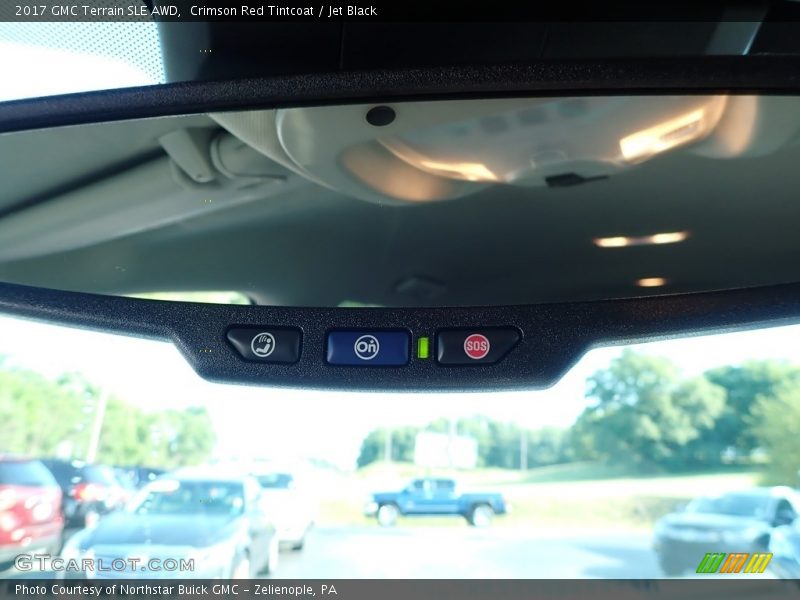 Crimson Red Tintcoat / Jet Black 2017 GMC Terrain SLE AWD