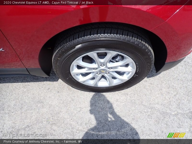 Cajun Red Tintcoat / Jet Black 2020 Chevrolet Equinox LT AWD