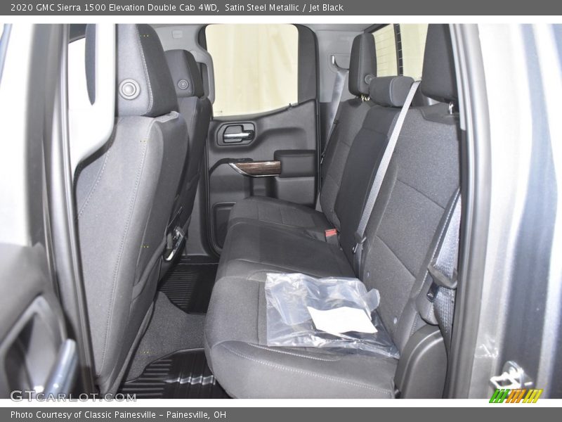 Satin Steel Metallic / Jet Black 2020 GMC Sierra 1500 Elevation Double Cab 4WD