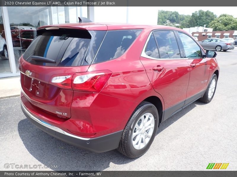 Cajun Red Tintcoat / Jet Black 2020 Chevrolet Equinox LT AWD