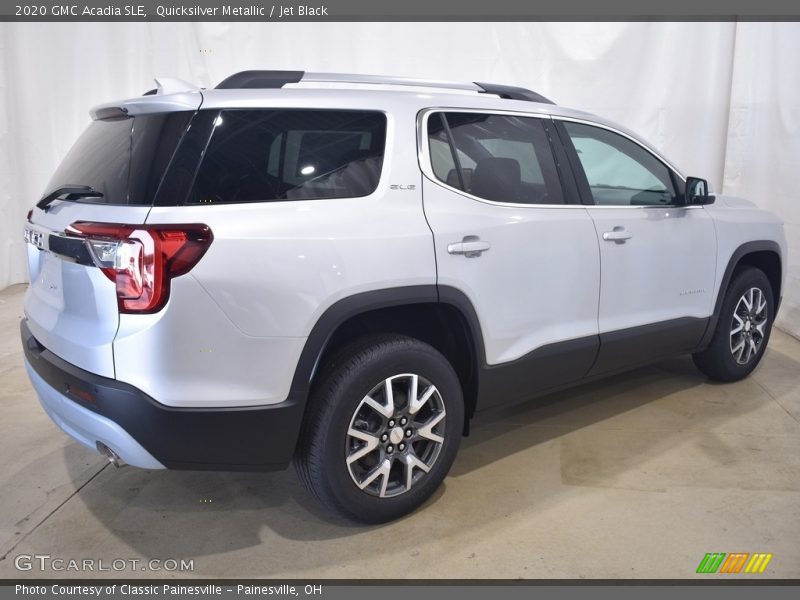 Quicksilver Metallic / Jet Black 2020 GMC Acadia SLE
