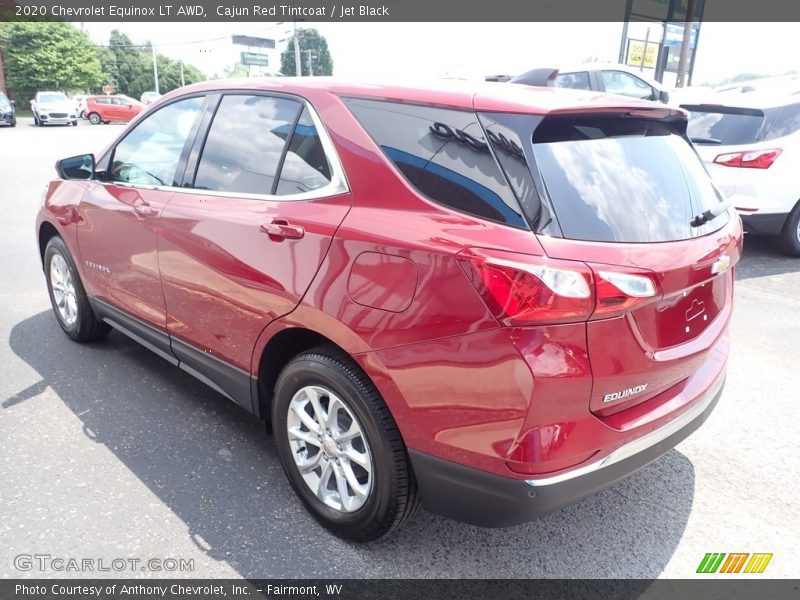 Cajun Red Tintcoat / Jet Black 2020 Chevrolet Equinox LT AWD