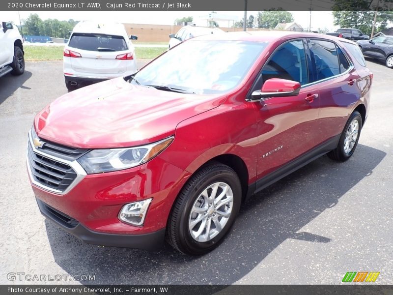 Cajun Red Tintcoat / Jet Black 2020 Chevrolet Equinox LT AWD