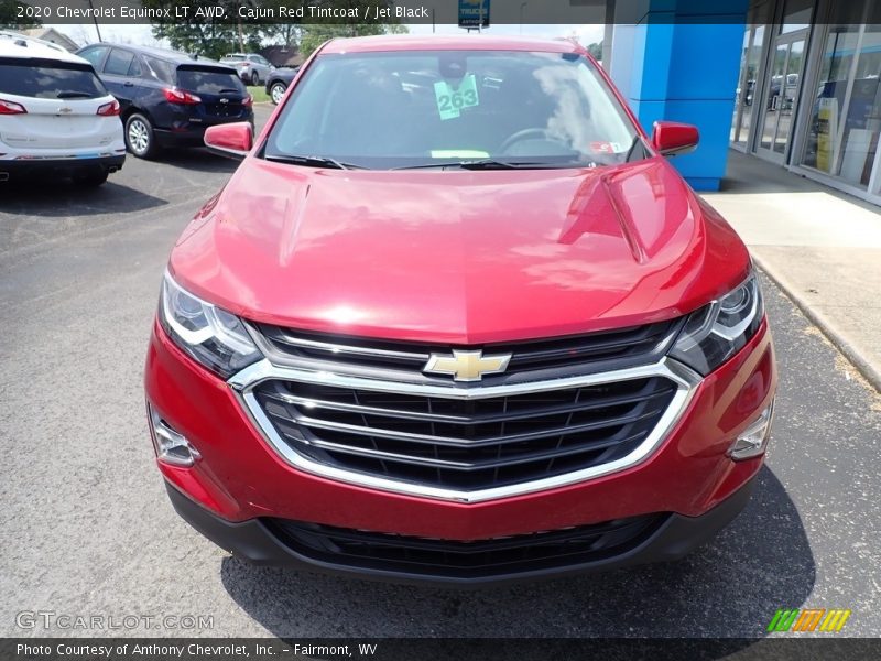 Cajun Red Tintcoat / Jet Black 2020 Chevrolet Equinox LT AWD