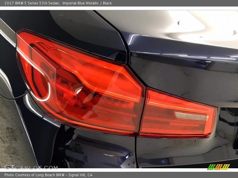Imperial Blue Metallic / Black 2017 BMW 5 Series 530i Sedan