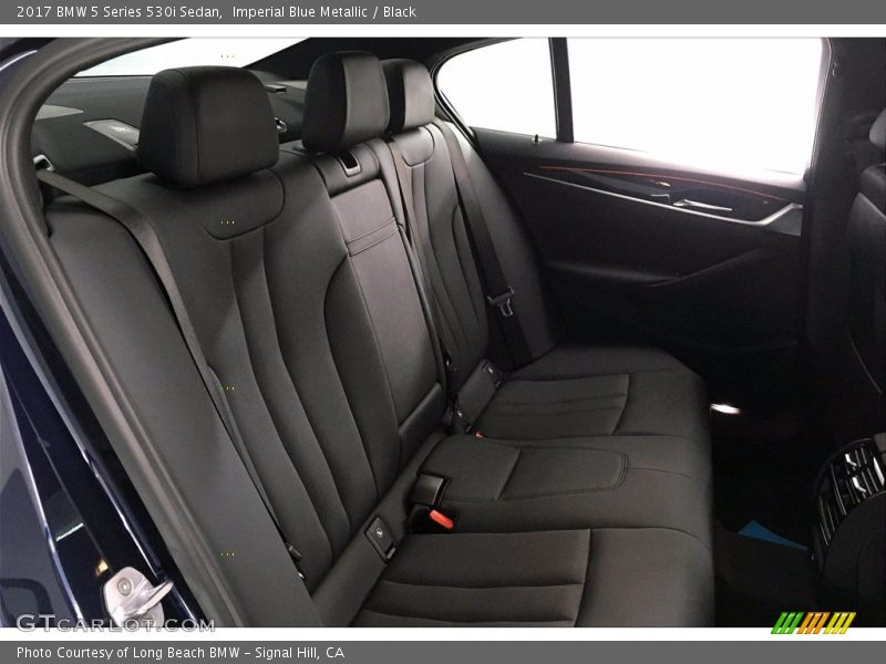 Imperial Blue Metallic / Black 2017 BMW 5 Series 530i Sedan