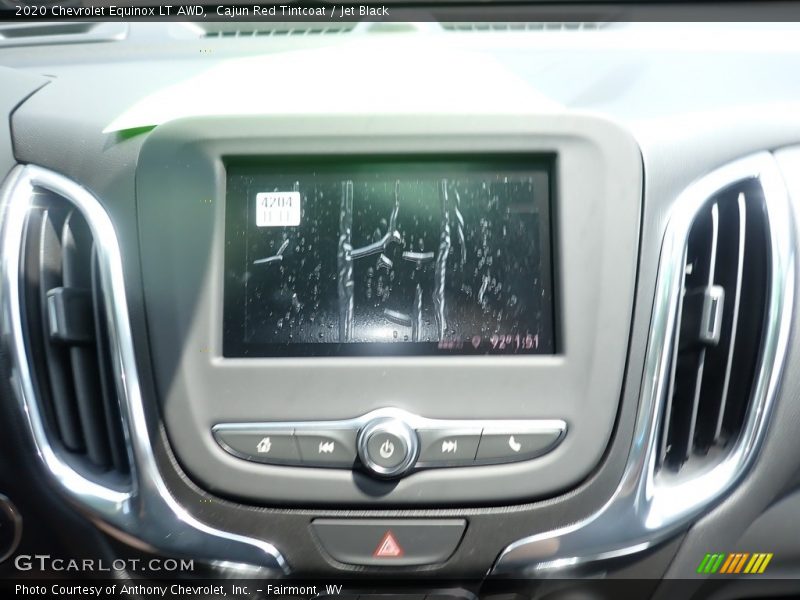 Cajun Red Tintcoat / Jet Black 2020 Chevrolet Equinox LT AWD
