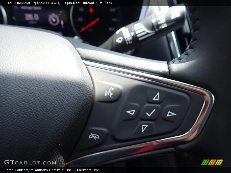 Cajun Red Tintcoat / Jet Black 2020 Chevrolet Equinox LT AWD