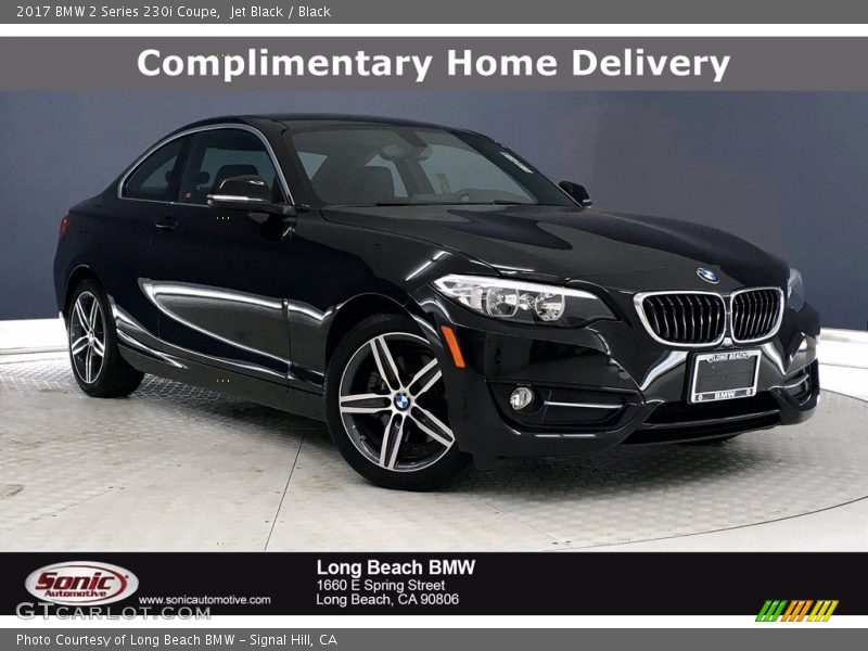 Jet Black / Black 2017 BMW 2 Series 230i Coupe