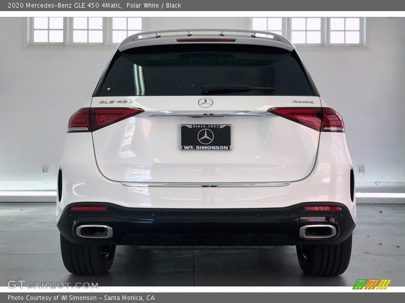 Polar White / Black 2020 Mercedes-Benz GLE 450 4Matic