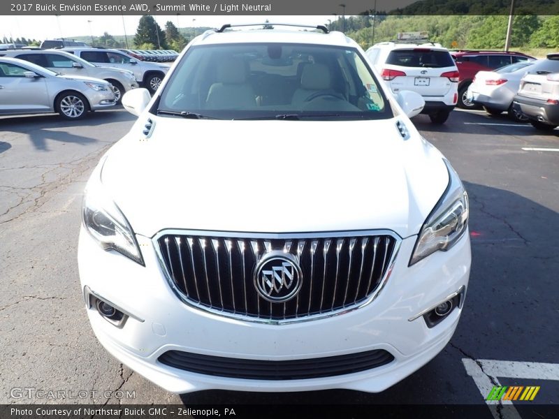 Summit White / Light Neutral 2017 Buick Envision Essence AWD