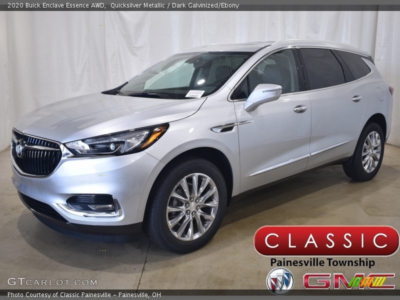 Quicksilver Metallic / Dark Galvinized/Ebony 2020 Buick Enclave Essence AWD