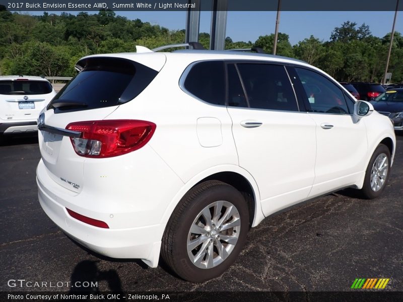 Summit White / Light Neutral 2017 Buick Envision Essence AWD