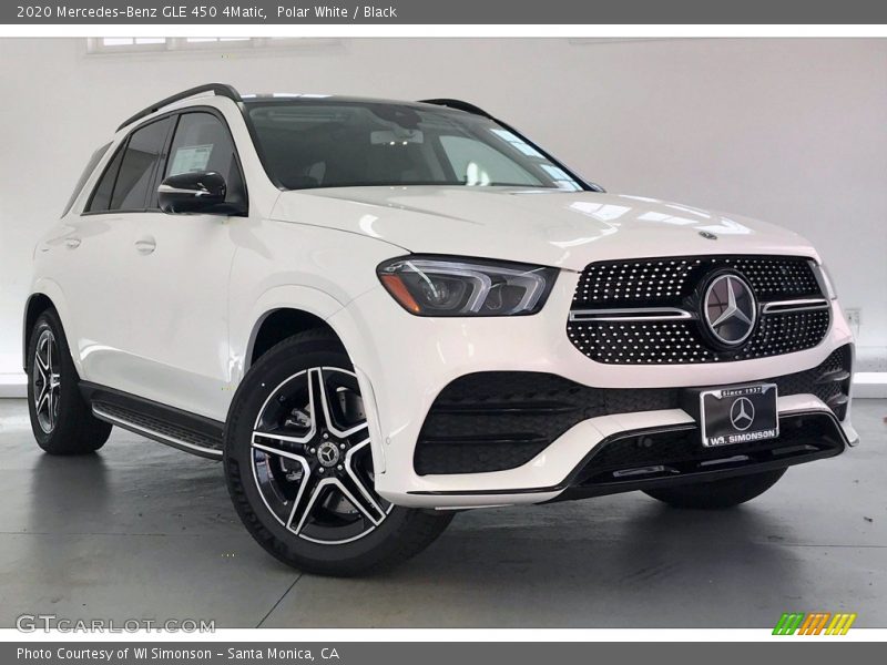 Polar White / Black 2020 Mercedes-Benz GLE 450 4Matic