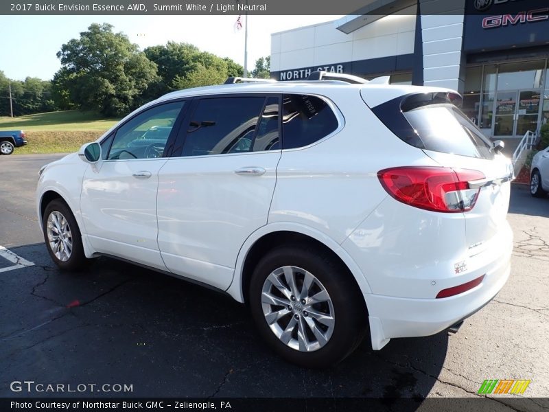 Summit White / Light Neutral 2017 Buick Envision Essence AWD