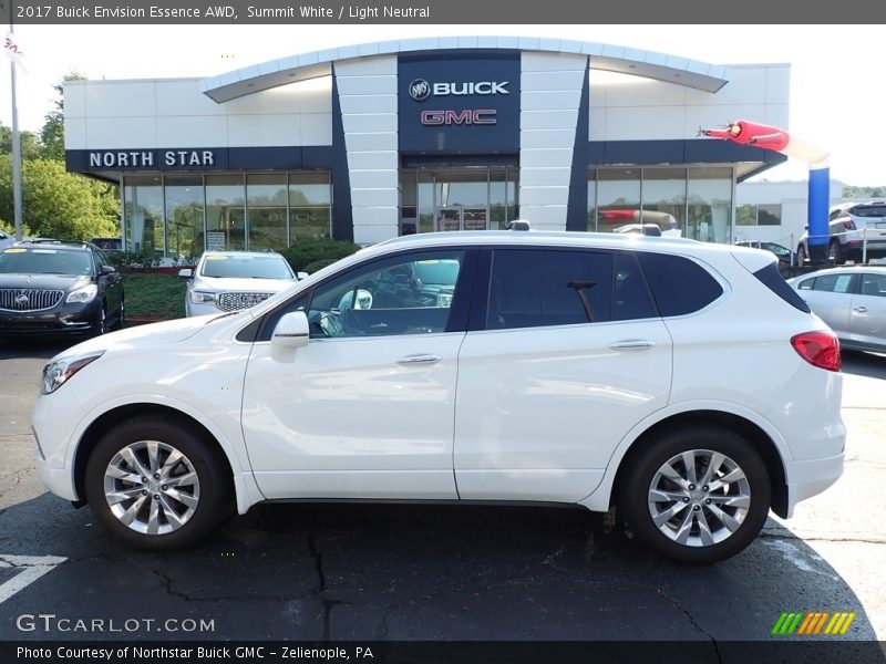 Summit White / Light Neutral 2017 Buick Envision Essence AWD