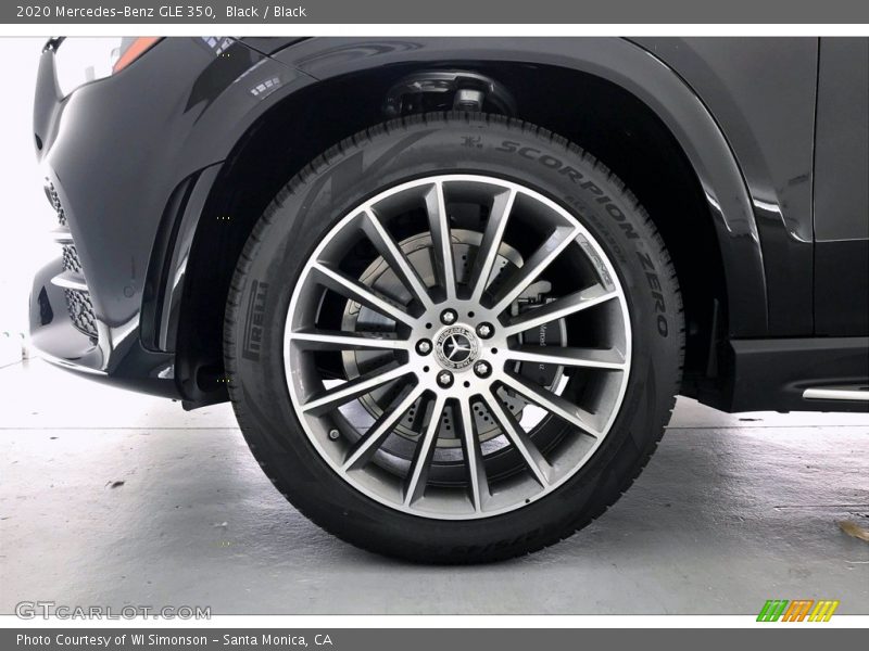 Black / Black 2020 Mercedes-Benz GLE 350