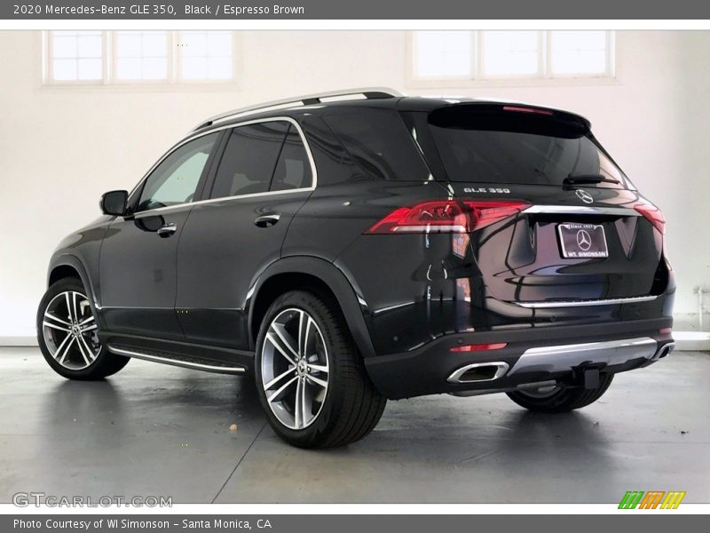 Black / Espresso Brown 2020 Mercedes-Benz GLE 350