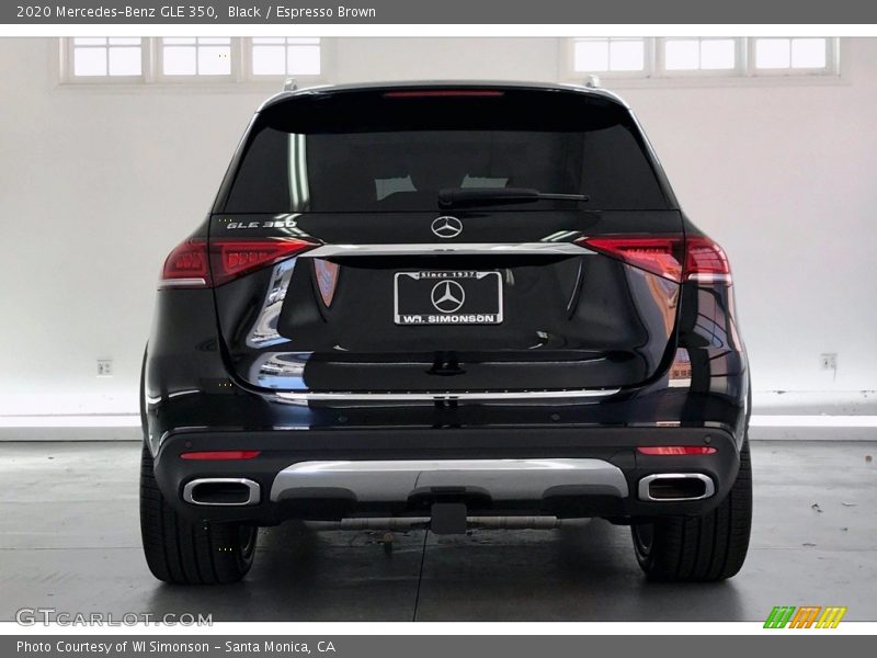 Black / Espresso Brown 2020 Mercedes-Benz GLE 350