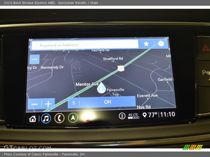 Quicksilver Metallic / Shale 2020 Buick Enclave Essence AWD