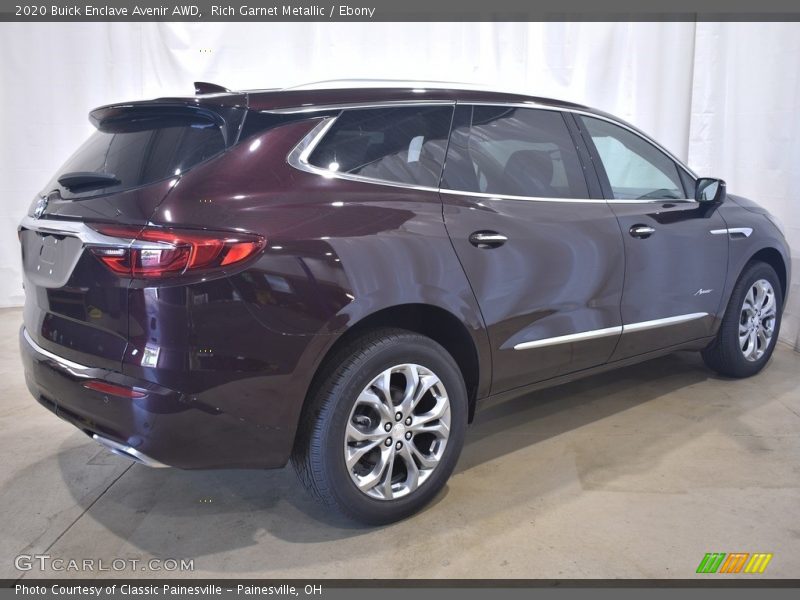 Rich Garnet Metallic / Ebony 2020 Buick Enclave Avenir AWD