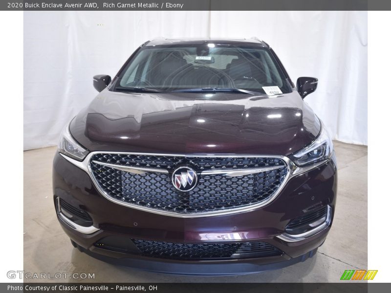 Rich Garnet Metallic / Ebony 2020 Buick Enclave Avenir AWD