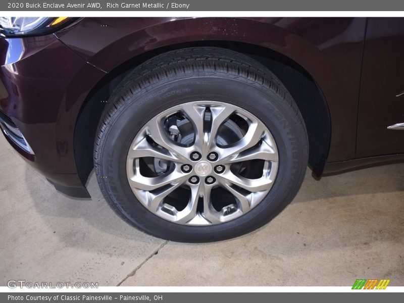 Rich Garnet Metallic / Ebony 2020 Buick Enclave Avenir AWD