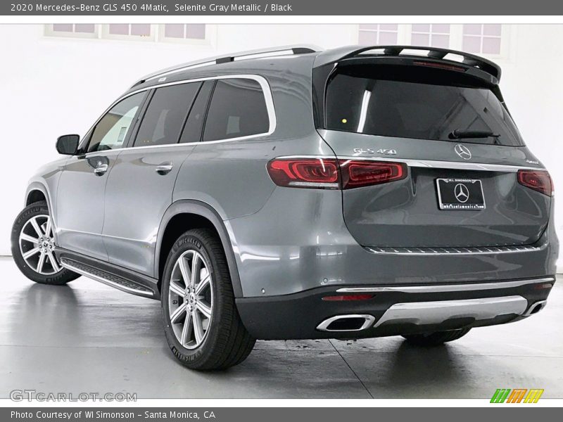 Selenite Gray Metallic / Black 2020 Mercedes-Benz GLS 450 4Matic