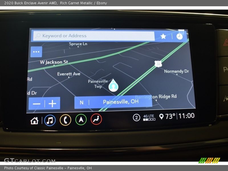 Rich Garnet Metallic / Ebony 2020 Buick Enclave Avenir AWD