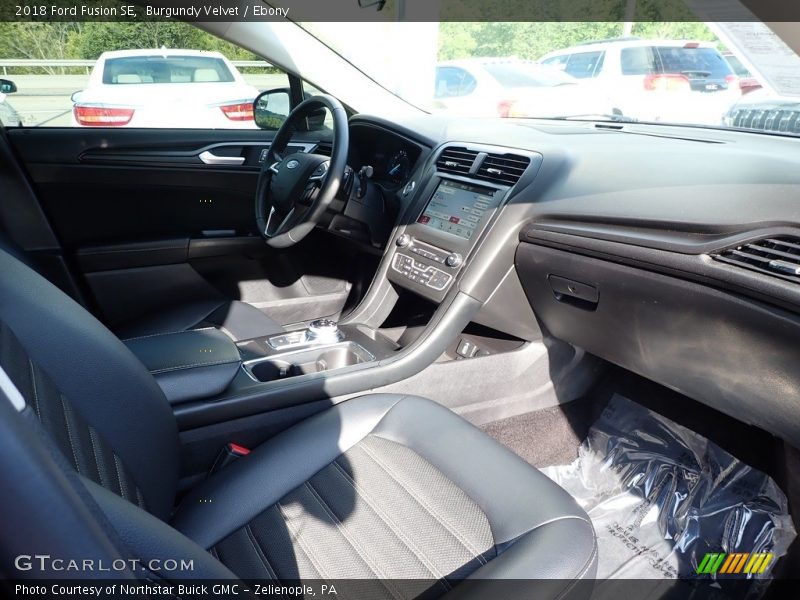 Burgundy Velvet / Ebony 2018 Ford Fusion SE