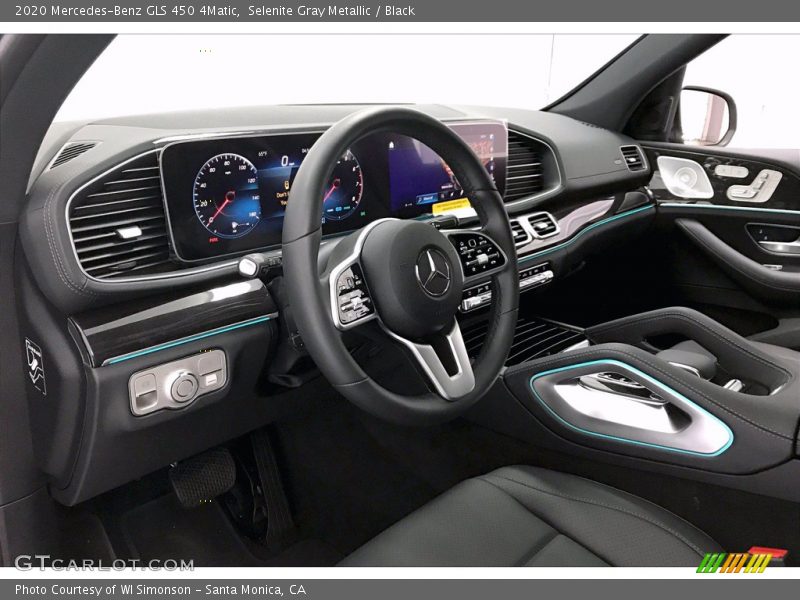 Selenite Gray Metallic / Black 2020 Mercedes-Benz GLS 450 4Matic
