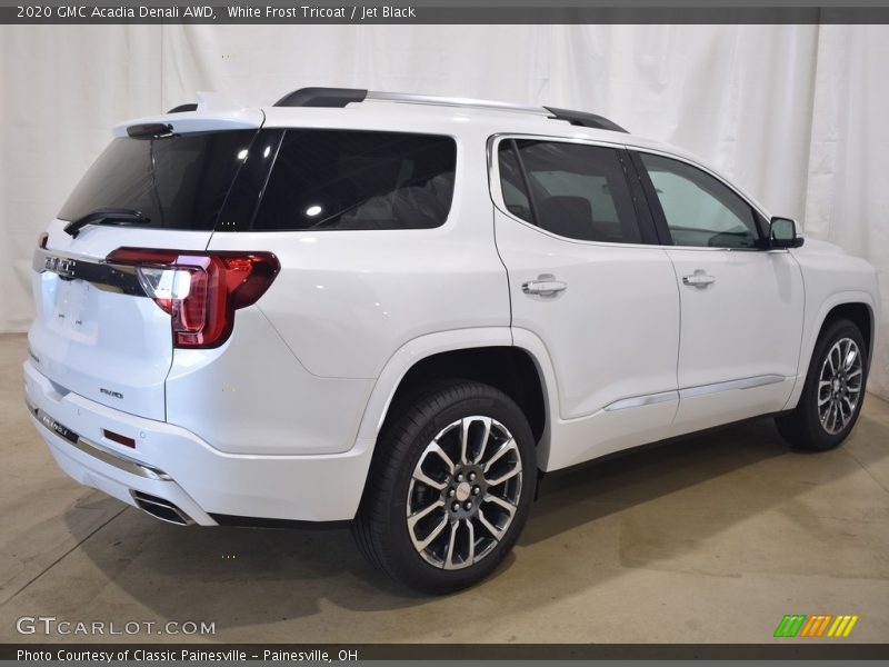 White Frost Tricoat / Jet Black 2020 GMC Acadia Denali AWD