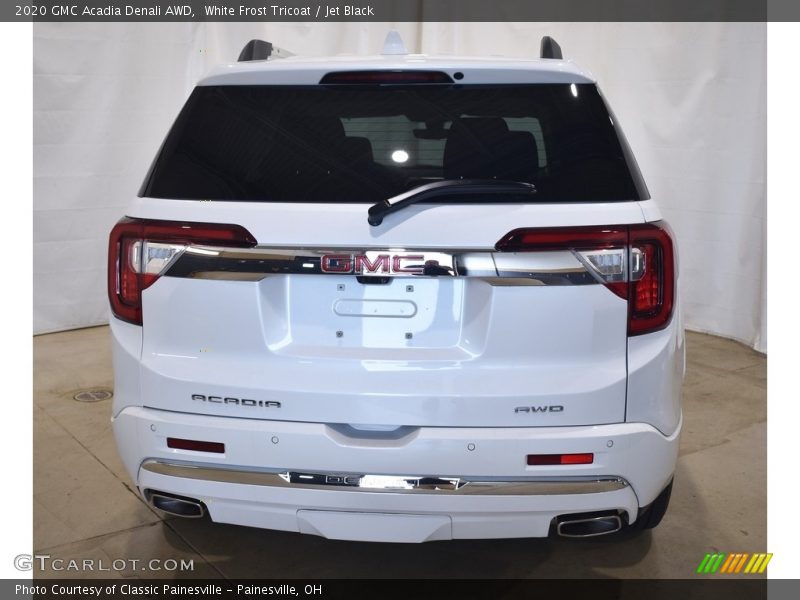 White Frost Tricoat / Jet Black 2020 GMC Acadia Denali AWD