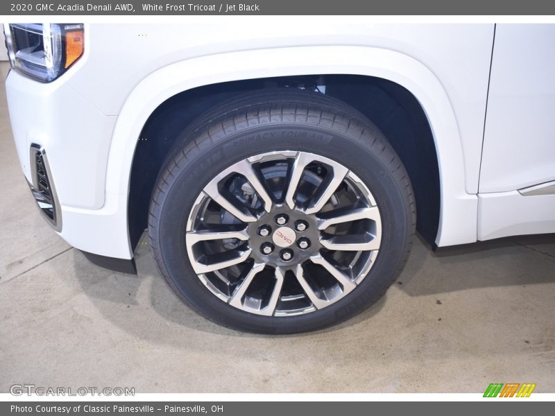 White Frost Tricoat / Jet Black 2020 GMC Acadia Denali AWD
