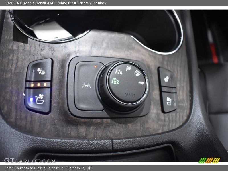 White Frost Tricoat / Jet Black 2020 GMC Acadia Denali AWD