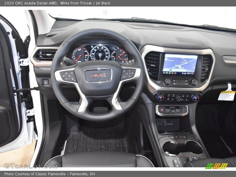 White Frost Tricoat / Jet Black 2020 GMC Acadia Denali AWD