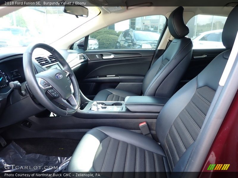Burgundy Velvet / Ebony 2018 Ford Fusion SE