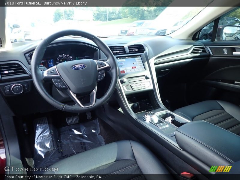 Burgundy Velvet / Ebony 2018 Ford Fusion SE