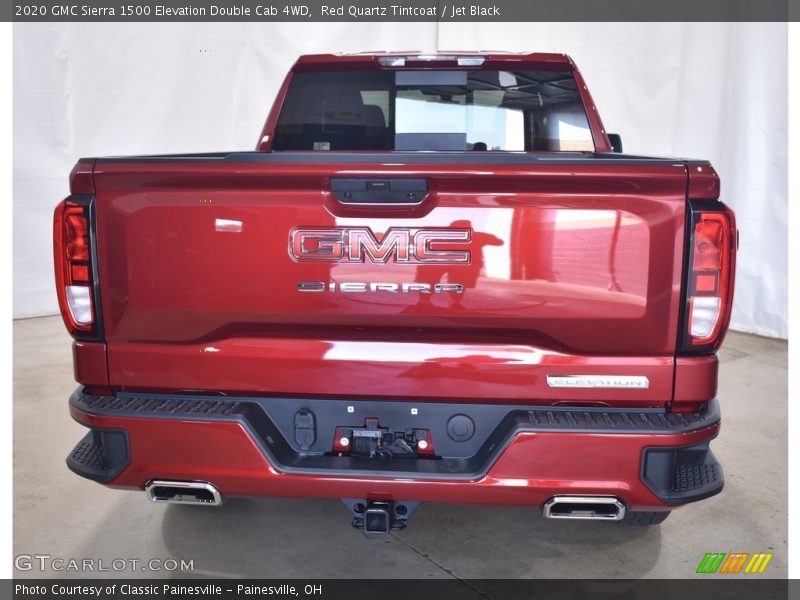 Red Quartz Tintcoat / Jet Black 2020 GMC Sierra 1500 Elevation Double Cab 4WD