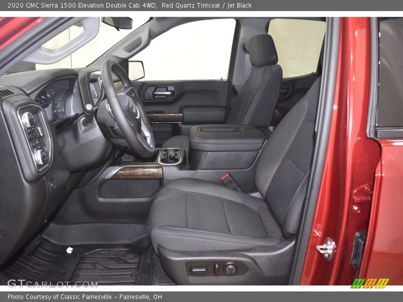Red Quartz Tintcoat / Jet Black 2020 GMC Sierra 1500 Elevation Double Cab 4WD