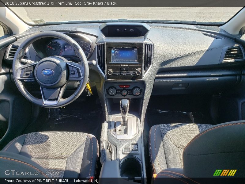Cool Gray Khaki / Black 2018 Subaru Crosstrek 2.0i Premium