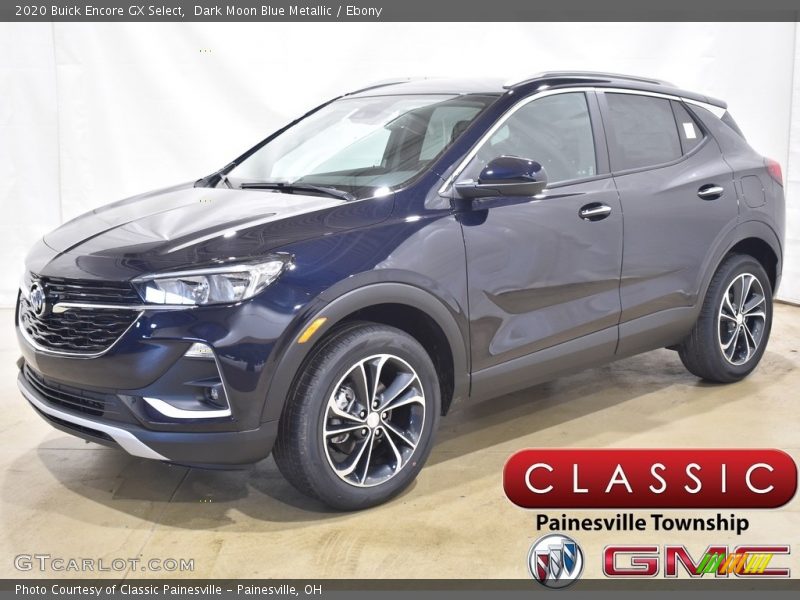 Dark Moon Blue Metallic / Ebony 2020 Buick Encore GX Select