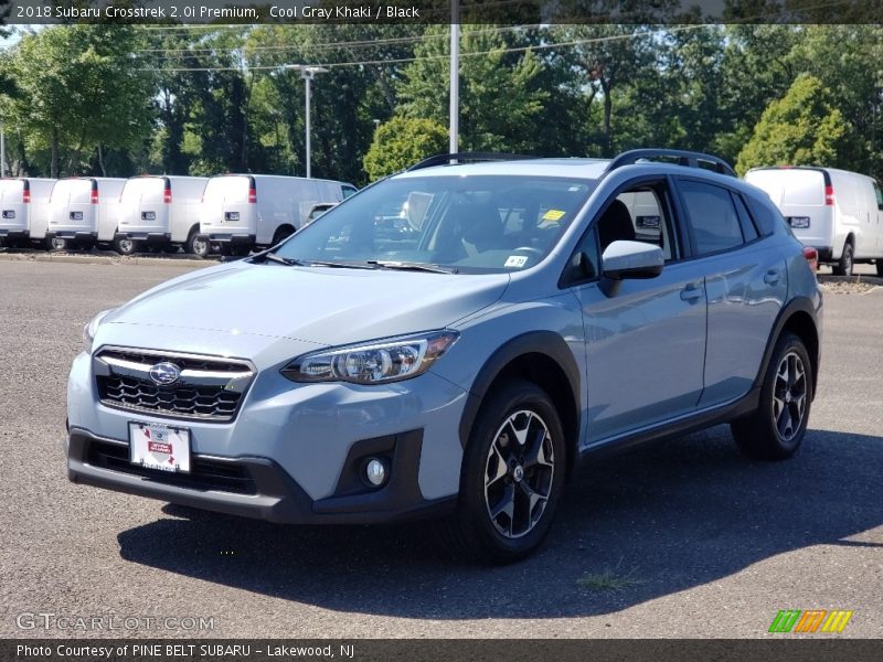 Cool Gray Khaki / Black 2018 Subaru Crosstrek 2.0i Premium